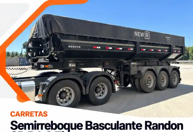 Carreta S. Reboque Basculante Randon seminovo